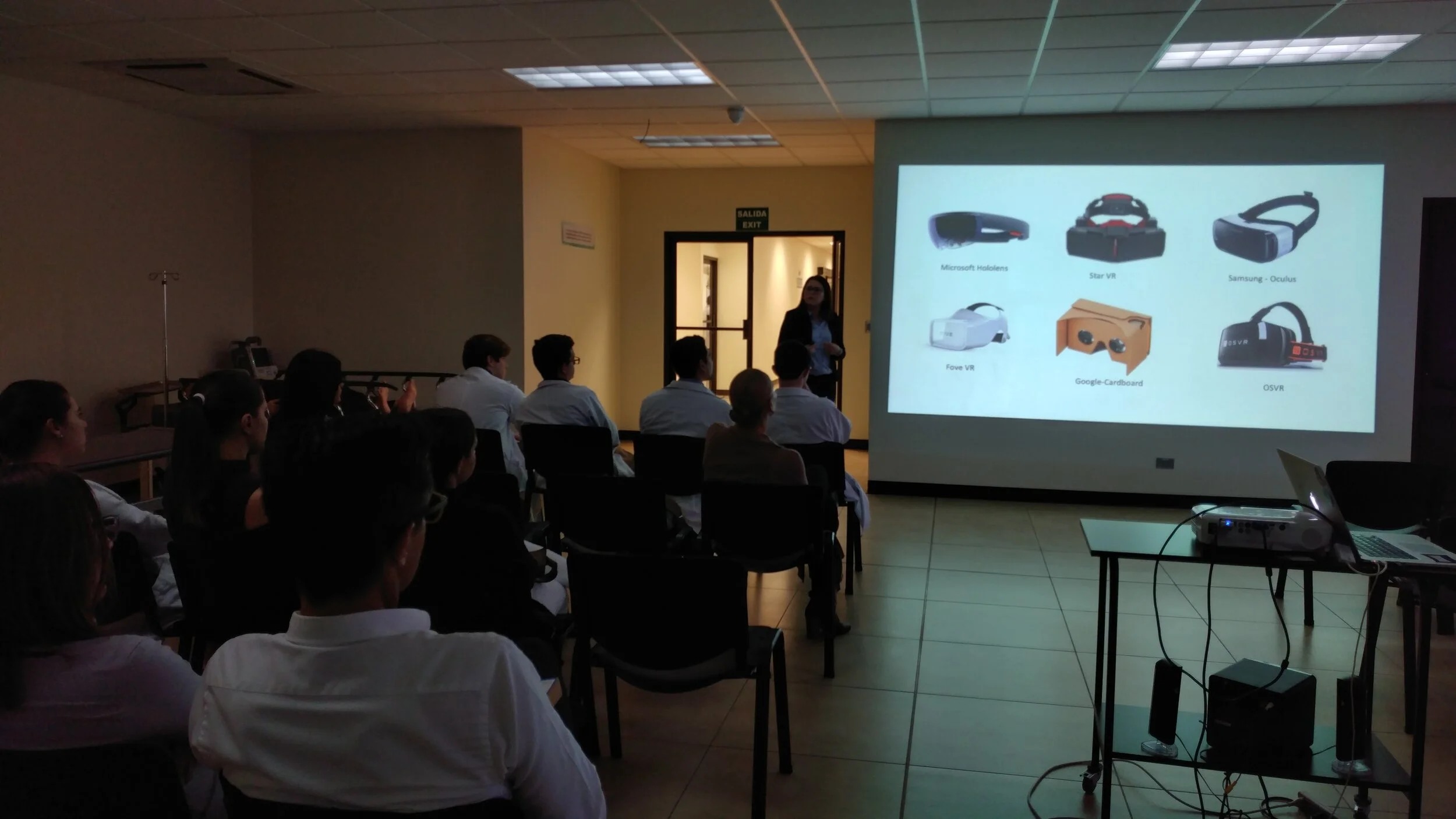 Medical simulation training